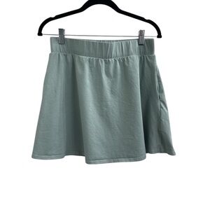 Pact Mint Green Organic Cotton Mini Skirt Women’s Size Medium